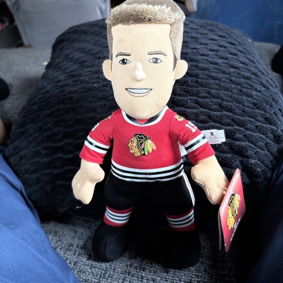 Bleacher Creatures Chicago Blackhawks NHL Plush Player #19 Jonathan Toews - Picture 2 of 8
